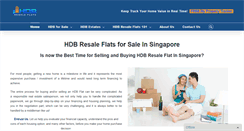 Desktop Screenshot of hdbresale.sg