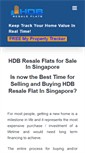 Mobile Screenshot of hdbresale.sg